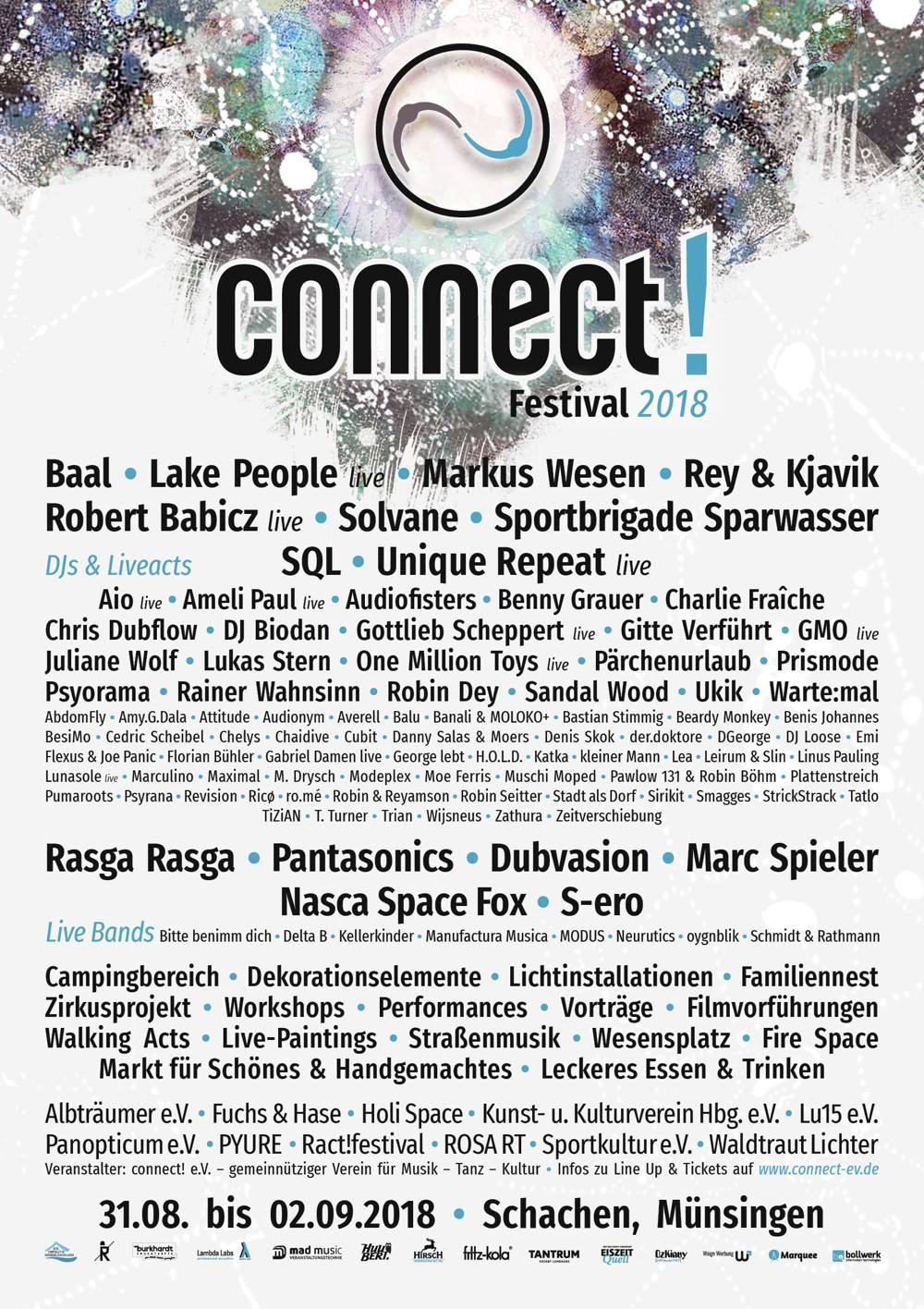 Plakat Release connect! e.V.